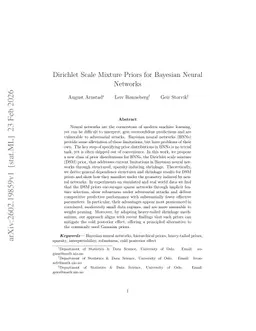 Dirichlet Scale Mixture Priors for Bayesian Neural Networks