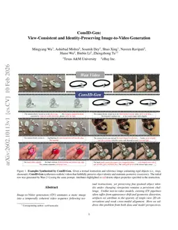 ConsID-Gen: View-Consistent and Identity-Preserving Image-to-Video Generation