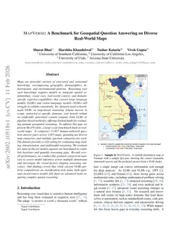 MapVerse: A Benchmark for Geospatial Question Answering on Diverse Real-World Maps