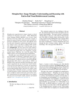 MetaphorStar: Image Metaphor Understanding and Reasoning with End-to-End Visual Reinforcement Learning
