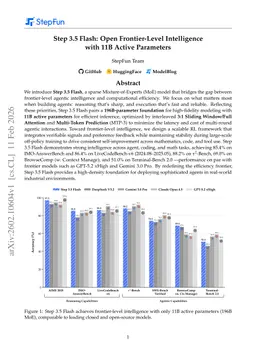 Step 3.5 Flash: Open Frontier-Level Intelligence with 11B Active Parameters
