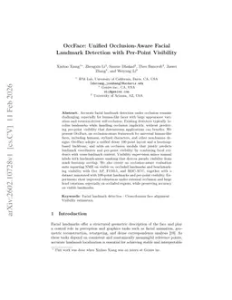OccFace: Unified Occlusion-Aware Facial Landmark Detection with Per-Point Visibility