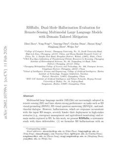 RSHallu: Dual-Mode Hallucination Evaluation for Remote-Sensing Multimodal Large Language Models with Domain-Tailored Mitigation