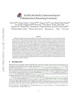 Do MLLMs Really Understand Space? A Mathematical Reasoning Evaluation