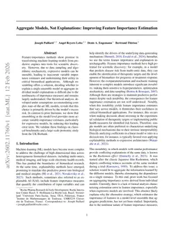 Aggregate Models, Not Explanations: Improving Feature Importance Estimation
