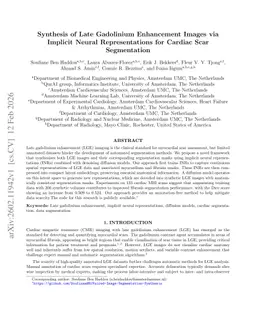 Synthesis of Late Gadolinium Enhancement Images via Implicit Neural Representations for Cardiac Scar Segmentation