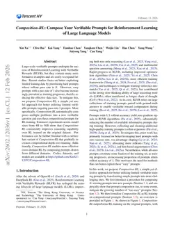 Composition-RL: Compose Your Verifiable Prompts for Reinforcement Learning of Large Language Models