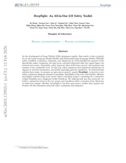 DeepSight: An All-in-One LM Safety Toolkit