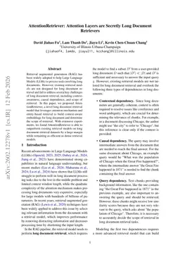 AttentionRetriever: Attention Layers are Secretly Long Document Retrievers