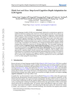 Think Fast and Slow: Step-Level Cognitive Depth Adaptation for LLM Agents