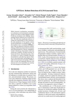 GPTZero: Robust Detection of LLM-Generated Texts