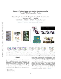 FlexAM: Flexible Appearance-Motion Decomposition for Versatile Video Generation Control