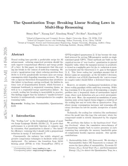 The Quantization Trap: Breaking Linear Scaling Laws in Multi-Hop Reasoning