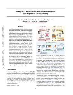 AuTAgent: A Reinforcement Learning Framework for Tool-Augmented Audio Reasoning