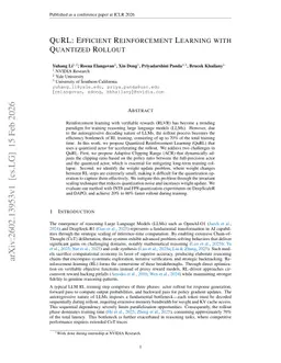 QuRL: Efficient Reinforcement Learning with Quantized Rollout