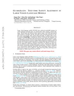 GuardAlign: Test-time Safety Alignment in Multimodal Large Language Models