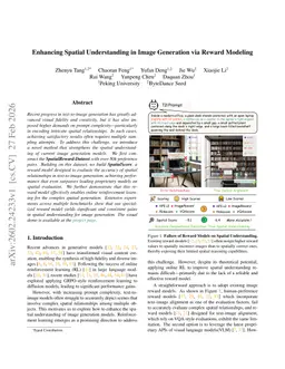Enhancing Spatial Understanding in Image Generation via Reward Modeling