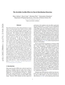 The Invisible Gorilla Effect in Out-of-distribution Detection