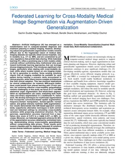 Federated Learning for Cross-Modality Medical Image Segmentation via Augmentation-Driven Generalization