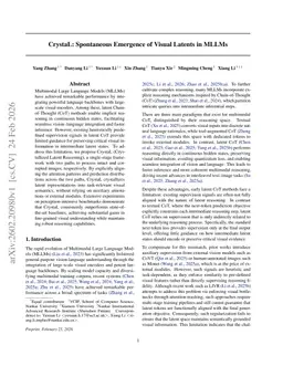 CrystaL: Spontaneous Emergence of Visual Latents in MLLMs