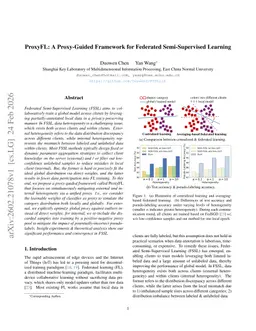 ProxyFL: A Proxy-Guided Framework for Federated Semi-Supervised Learning