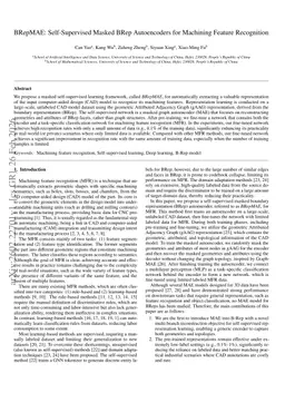 BRepMAE: Self-Supervised Masked BRep Autoencoders for Machining Feature Recognition