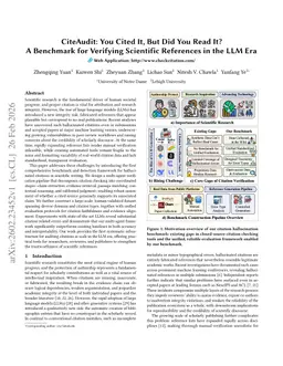 CiteAudit: You Cited It, But Did You Read It? A Benchmark for Verifying Scientific References in the LLM Era