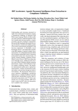 IDP Accelerator: Agentic Document Intelligence from Extraction to Compliance Validation