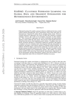FedDAG: Clustered Federated Learning via Global Data and Gradient Integration for Heterogeneous Environments