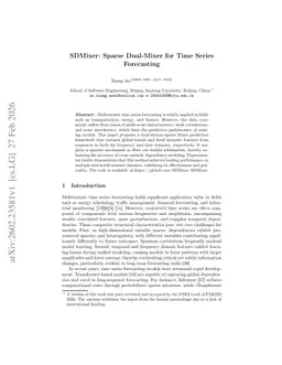SDMixer: Sparse Dual-Mixer for Time Series Forecasting