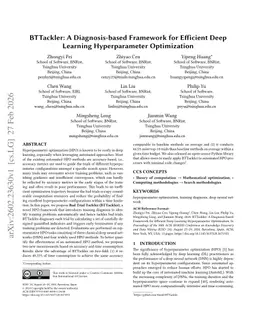 BTTackler: A Diagnosis-based Framework for Efficient Deep Learning Hyperparameter Optimization