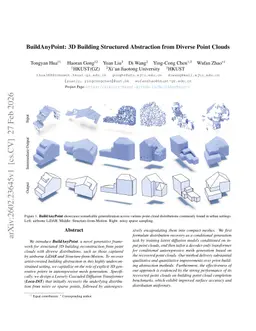 BuildAnyPoint: 3D Building Structured Abstraction from Diverse Point Clouds