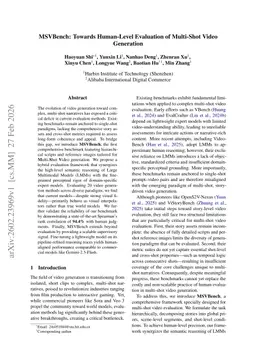 MSVBench: Towards Human-Level Evaluation of Multi-Shot Video Generation