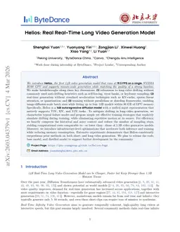 Helios: Real Real-Time Long Video Generation Model