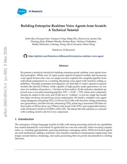 Building Enterprise Realtime Voice Agents from Scratch: A Technical Tutorial