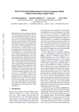 HALP: Detecting Hallucinations in Vision-Language Models without Generating a Single Token