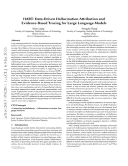 HART: Data-Driven Hallucination Attribution and Evidence-Based Tracing for Large Language Models