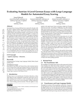 Evaluating Austrian A-Level German Essays with Large Language Models for Automated Essay Scoring
