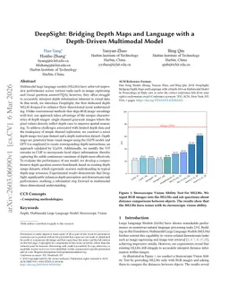 DeepSight: Bridging Depth Maps and Language with a Depth-Driven Multimodal Model