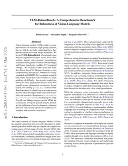 VLM-RobustBench: A Comprehensive Benchmark for Robustness of Vision-Language Models