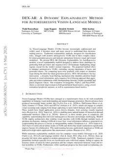 DEX-AR: A Dynamic Explainability Method for Autoregressive Vision-Language Models