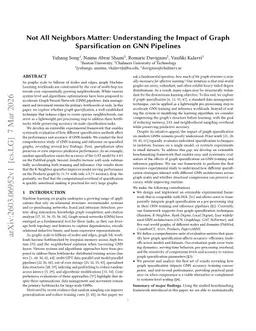 Not All Neighbors Matter: Understanding the Impact of Graph Sparsification on GNN Pipelines