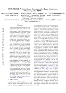 MAWARITH: A Dataset and Benchmark for Legal Inheritance Reasoning with LLMs