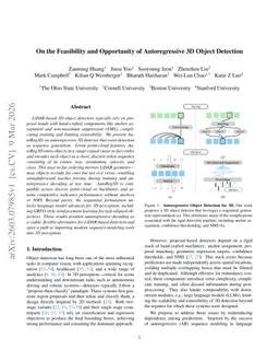 On the Feasibility and Opportunity of Autoregressive 3D Object Detection