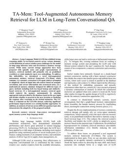 TA-Mem: Tool-Augmented Autonomous Memory Retrieval for LLM in Long-Term Conversational QA