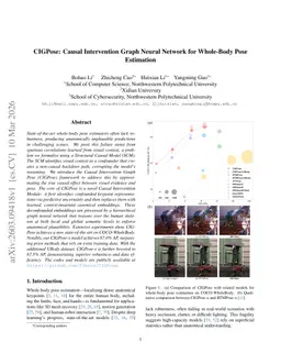 CIGPose: Causal Intervention Graph Neural Network for Whole-Body Pose Estimation