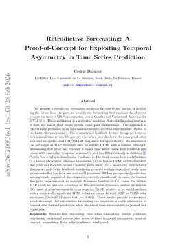 Retrodictive Forecasting: A Proof-of-Concept for Exploiting Temporal Asymmetry in Time Series Prediction
