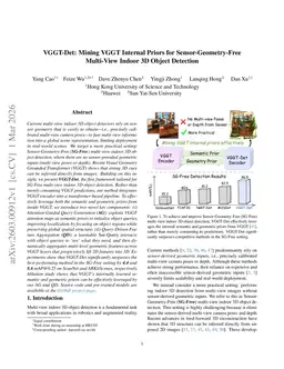 VGGT-Det: Mining VGGT Internal Priors for Sensor-Geometry-Free Multi-View Indoor 3D Object Detection