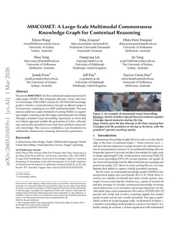 MMCOMET: A Large-Scale Multimodal Commonsense Knowledge Graph for Contextual Reasoning