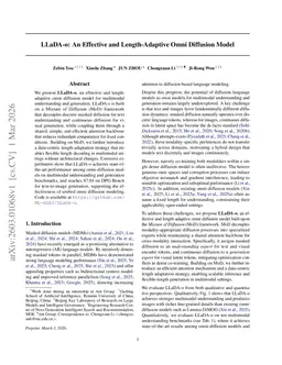 LLaDA-o: An Effective and Length-Adaptive Omni Diffusion Model